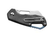 MKM ISONZO M390 Black canvas micarta BÖHLER M390 MK FX03M-2BC - KNIFESTOCK