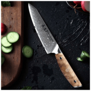 Dellinger Petty Knife 130 mm Dellinger Longevity Damascus Edition - KNIFESTOCK