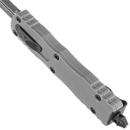 Microtech DIRAC D/E BLACK STANDARD NATURAL CLEAR 225-1NC - KNIFESTOCK