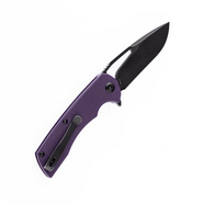 Kansept Kryo Black Coating D2 Blade Purple G10 T1001B3 - KNIFESTOCK