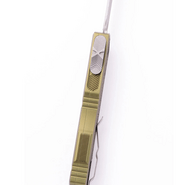 Microtech SCARAB II GEN III D/E APOCALYPTIC PART SERRATE OD GREEN 1280-11APOD - KNIFESTOCK