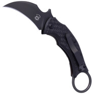 Fox Knives FOX/BASTINELLI BLACKBIRD COUTEAU PLIANT ACIER INOXYDABLE ELMAX PVD LAME, CADRE TITANE VER - KNIFESTOCK