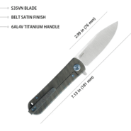 Kubey KB359B - KNIFESTOCK