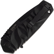 Schrade Black Dual Action 40% Ser Assist/Manual Folder, Oțel AUS-8. Liner Lock, Actuator deget, Th - KNIFESTOCK