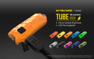 Nitecore Key-chain Light TUBE V2.0 BLACK - KNIFESTOCK