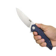Kubey Nova Liner Lock Flipper Folding Pocket Knife Damascus G10 Handle KU117J - KNIFESTOCK