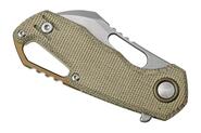 MKM ISONZO M390 Green canvas micarta BÖHLER M390 MK FX03M-1GC - KNIFESTOCK