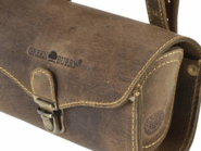 Leder Fahrradtasche M &quot;Vintage&quot; 1578-25 - KNIFESTOCK