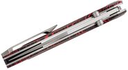 Petrified Fish PFE08 Grow Satin K110 Red Gmascus G10 PFE08RDMS - KNIFESTOCK