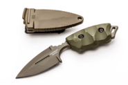 Halfbreed Blades Compact Clearance Knife - Fixed Blade CCK-05 ODG - K110 - KNIFESTOCK