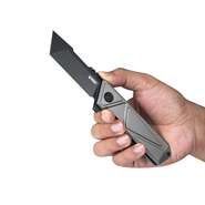 KUBEY Avenger Couteau Flipper à Verrouillage de Cadre Manche en Titane 6AL4V KB209B - KNIFESTOCK