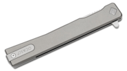 Ocaso Solstice Titanium + Satin / Straight 10CTS - KNIFESTOCK