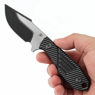 Kansept Tiny Dancer Blackwash and Machine Satin CPM S35VN Titanium K014A1 - KNIFESTOCK