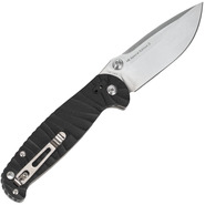 Real Steel H6 canelat negru, satin 7785 - KNIFESTOCK