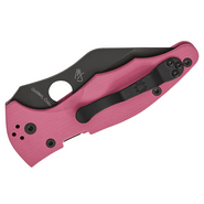 Spyderco Yojimbo 2 Pink G-10 CPM S30V Musta Terä SPRINT Living Beyond Breast - KNIFESTOCK