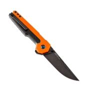 Kansept EDC Tac Black TiCn coated S35VN Orange G10 + Titanium Inlay K2009A7 - KNIFESTOCK