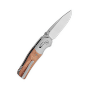 QPS Vault 14C28N, 2 toners finish stonewash - satin,,Handtag: Anodiserad aluminium bo - KNIFESTOCK