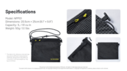 Nitecore Outdoor Sacoche Bag NPP01 - KNIFESTOCK