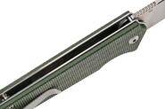 QSP Knife Mamba V2, Satin D2 Blade, Green Micarta Handle QS111-I1 - KNIFESTOCK