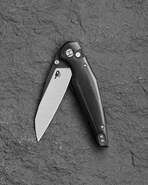 Bestech Snakebird 14C28N, Micarta, Blokada przyciskiem - Czarny BG58B - KNIFESTOCK