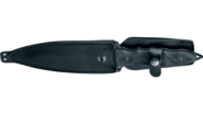 Fox Knives  MODRAS DAGGER BLACK G10 HANDLE DOUBLE EDGE FX-507 AF - KNIFESTOCK