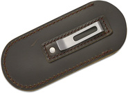 Custodia in pelle QPS - specifica per QS161 Dolphin Pelle a grana Marrone scuro QS-P002B - KNIFESTOCK
