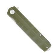 CobraTec Kuzio G10 OD Grön Drop Ej Sågtandad 01CT007 - KNIFESTOCK