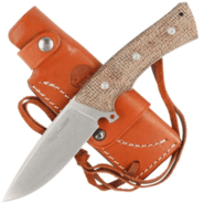 Viper kiinteäteräinen veitsi, jossa on Stonewash-pintakäsittely, terän paksuus 4 mm. Kahva on valmis - KNIFESTOCK