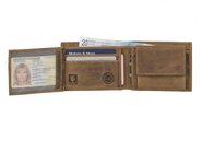 GreenBurry Leather wallet Vintage 1799-25 - KNIFESTOCK