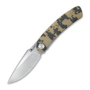 KUBEY Momentum Sherif Manganas Design Couteau Pliant à Liner Lock Manche Camo G10 KU344D - KNIFESTOCK