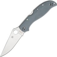 Spyderco Strech 2 XL Grey G-10 CPM CRU-WEAR  C258GPGYCW - KNIFESTOCK