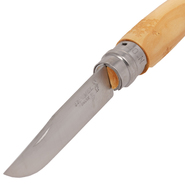 Opinel VRI N°07 Inox Nature Motyw Śnieżynki 254239 - KNIFESTOCK