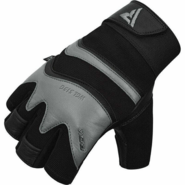 RDX GYM GLOVE LEATHER S15 GRAY XXXL - KNIFESTOCK