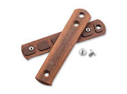 Böker Manufaktur Solingen BFF Packlite Handle Scales Canvas Micarta Natural Smooth 190682 - KNIFESTOCK
