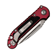 Microtech LUDT GEN III S/E STONEWASH STANDARD MERLOT 1135-10MR - KNIFESTOCK