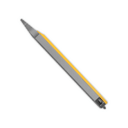 Kizer Pac-Bar Stonewashed Ti&amp;G10 handle - Yellow T122A1 - KNIFESTOCK