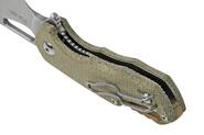 MKM ISONZO M390 Green canvas micarta BÖHLER M390 MK FX03M-1GC - KNIFESTOCK