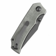 Tenable Fermi Grey TiCn Coated 14C28N Liner Lock T1122A4 - KNIFESTOCK