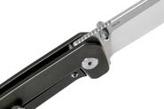 QSP Knife Penguin, Satin 154CM Blade, Black Titanium Handle QS130-M - KNIFESTOCK