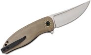 Petrified Fish PFP06 Simum Satin K110 khaki Micarta PFP06KAMS - KNIFESTOCK