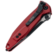 Microtech SOCOM ELITE S/E-M BLACK STANDARD RED 160-1RD - KNIFESTOCK