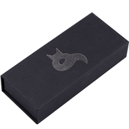 BLACK FOX REVOLVER Lame Satinée, Manche G10 Noir - 440C - KNIFESTOCK