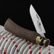 OLD BEAR® S - STAINLESS STEEL, WALNUT HANDLE, SERRATED BLADE 9337/17_LN - KNIFESTOCK