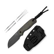 Kizer Drop Bear Fix S45VN,Matte DLC Ultra,Norplex UltreX™ Micarta - KNIFESTOCK