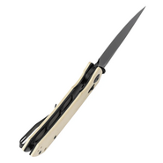 Tenable Knives Fenrir Black Stonewashed Nitro V, Ivory White G10 T1034V11 - KNIFESTOCK