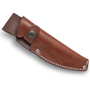 Viper NORDLYS Drop Point Stonewash N690Co, Black SureTouch G10, Leather Sheath VT4044GG - KNIFESTOCK