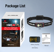 Klarus HeadLamp HM5 3A - KNIFESTOCK