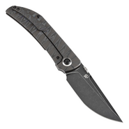 KANSEPT Tarkin  Blackwash CPM 20CV 0.118&#039;&#039;/3.0mm Tiger Stripe Flamed Titanium K1078A7 - KNIFESTOCK