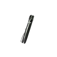 KUBEY Bluff Sandblasted Sandvik 14C28N Blade Black G10 Crossbar lock KU248F - KNIFESTOCK