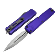Microtech UTX-85 GEN IV D/E STONEWASH STANDARD PURPLE 12324-10PU - KNIFESTOCK